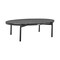 Armen Living Monk 4 Piece Outdoor Patio Furniture Set in Black Aluminum and Gray Wicker with Gray Cushions 840254332478 - alternate 8